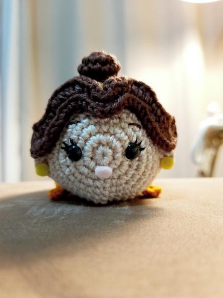 Bela em Amigurumi