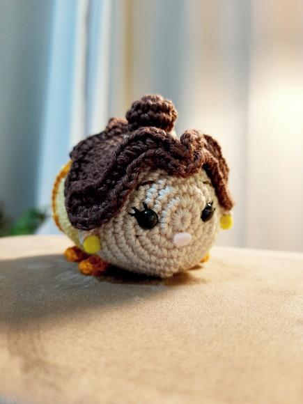 Bela em Amigurumi