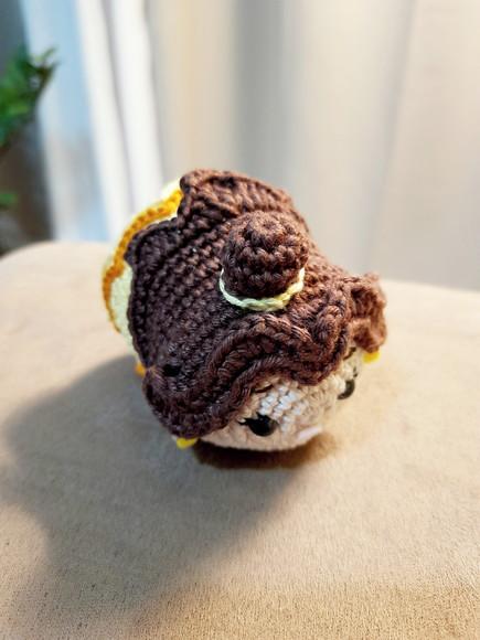 Bela em Amigurumi