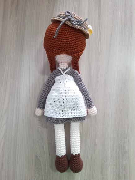 Boneca Anne em Amigurumi