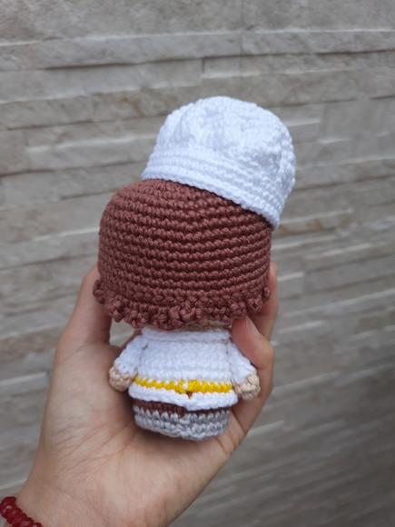 Chef em Amigurumi
