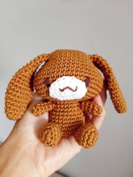 Cinnamoroll Capuccino em Amigurumi