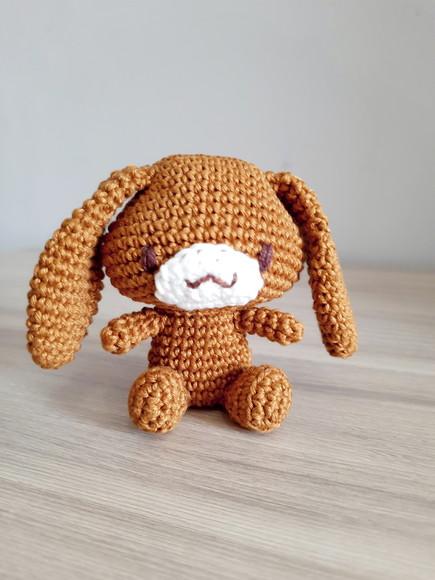 Cinnamoroll Capuccino em Amigurumi