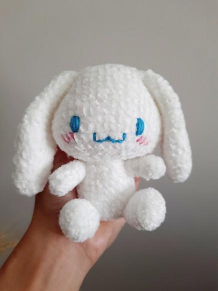 Cinnamoroll Pelúcia em Amigurumi