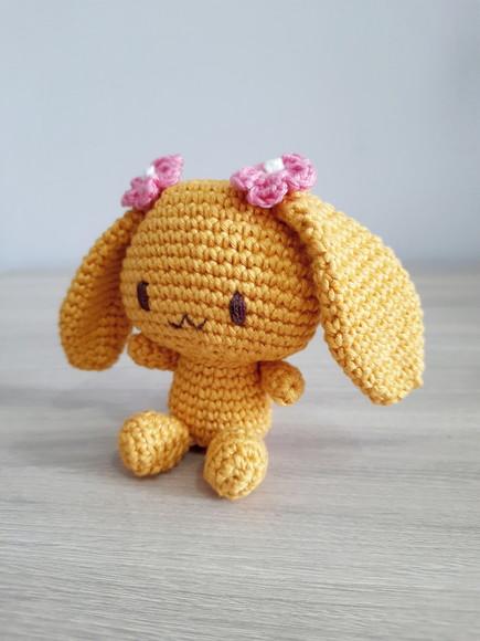 Coelhinha Cinnamoroll Mocha em Amigurumi
