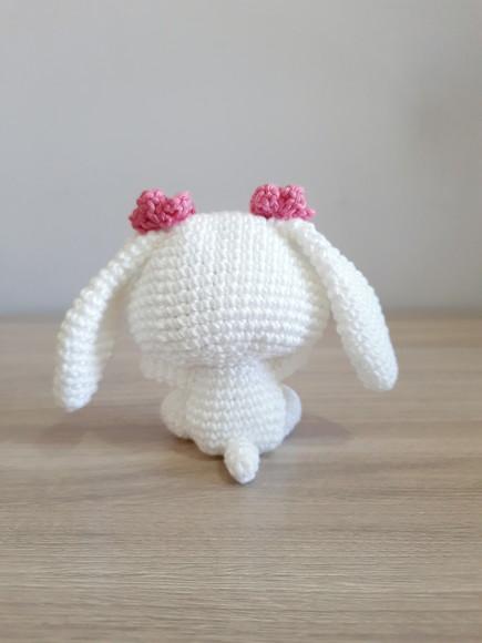 Coelhinha Cinnamoroll em Amigurumi