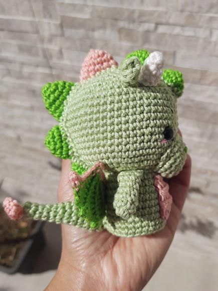 Dragão em Amigurumi