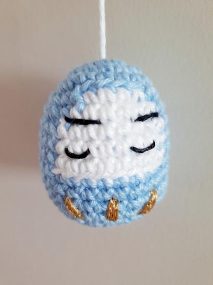 Daruma em Amigurumi