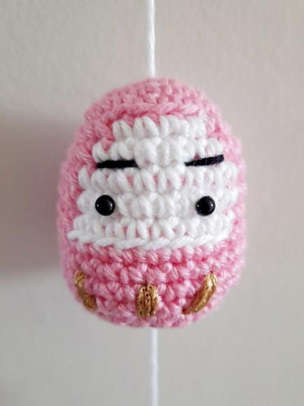 Daruma em Amigurumi