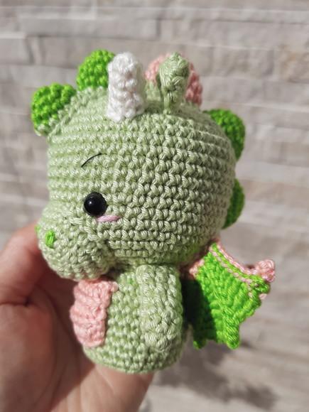 Dragão em Amigurumi
