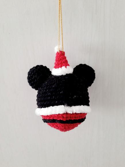 Enfeite do Mickey de Natal
