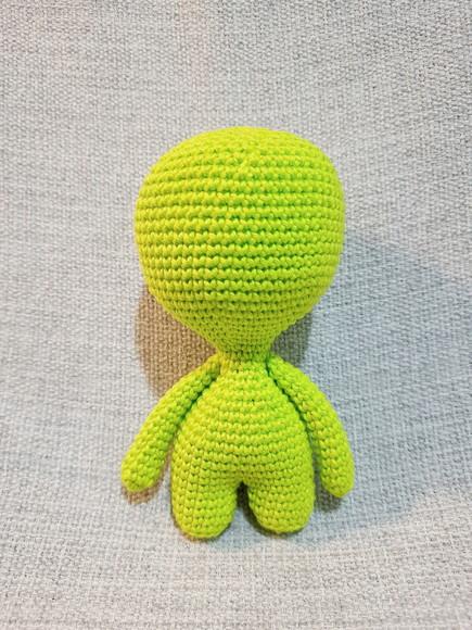 Et Amigurumi Cor Verde Limão