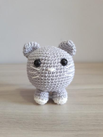 Gatinho Bola Amigurumi