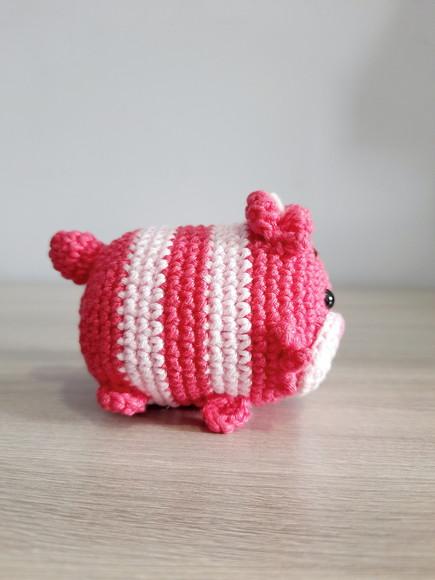 Gato Cheshire em Amigurumi