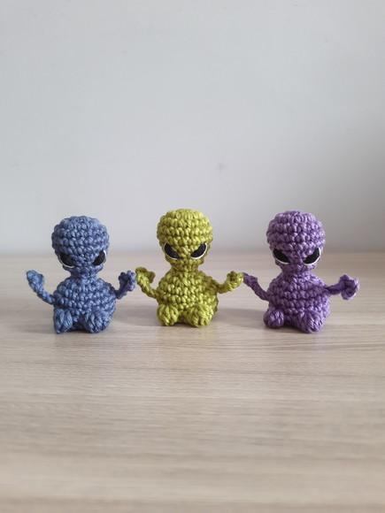 Kit 3 Ets em Amigurumi