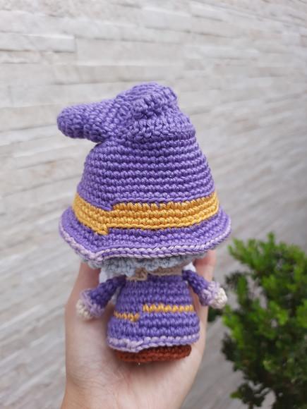 Mago em Amigurumi
