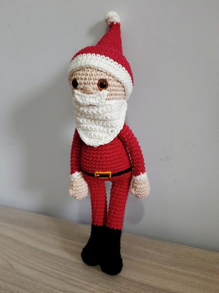 Papai Noel em Amigurumi