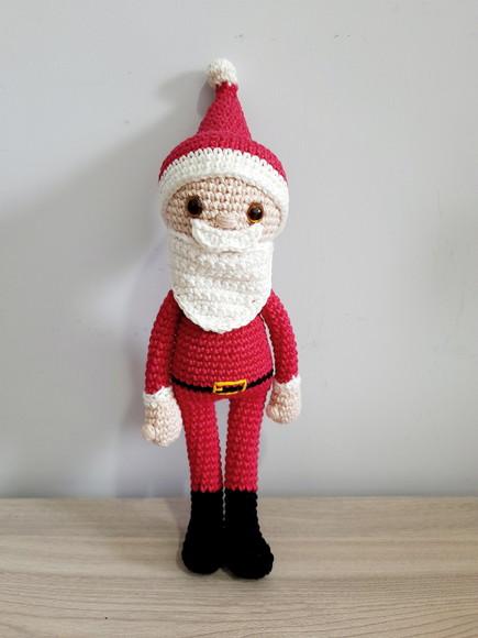 Papai Noel em Amigurumi