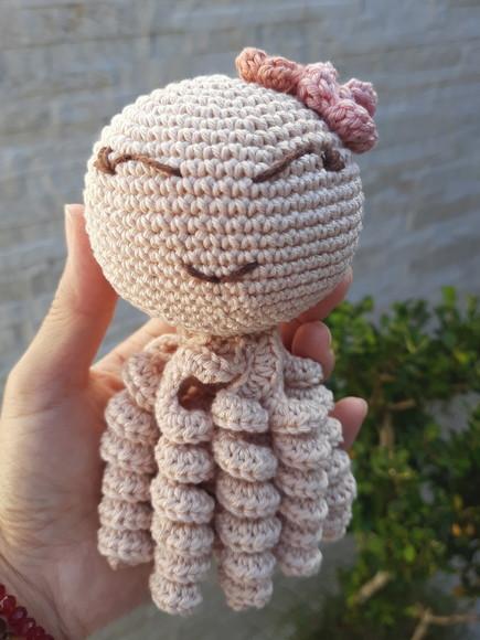 Polvo em Amigurumi