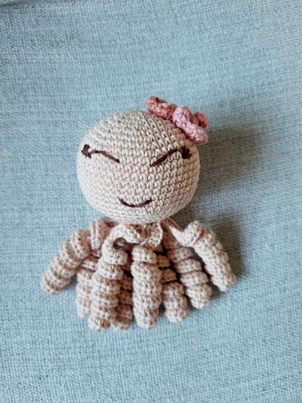 Polvo em Amigurumi