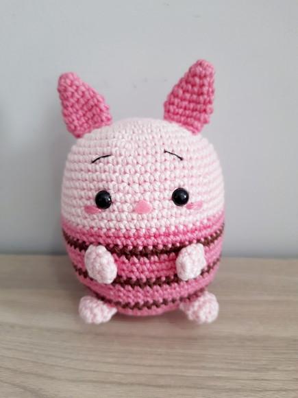 Porquinho em Amigurumi (piglet Disney)