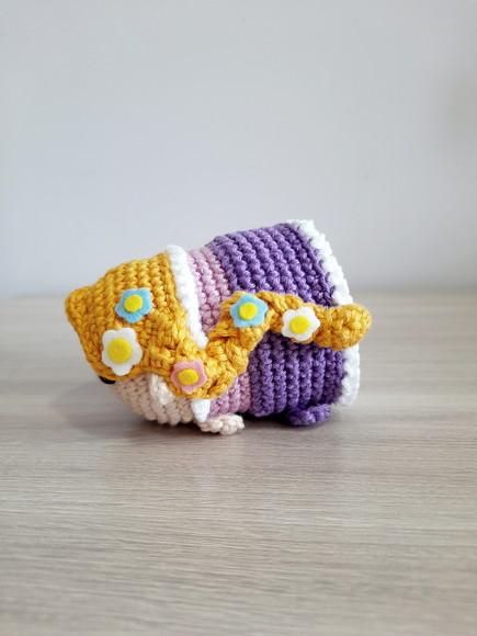 Rapunzel em Amigurumi