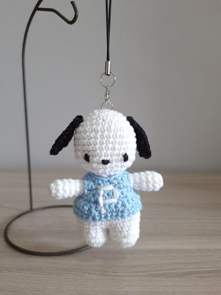 Strap de Pochacco Amigurumi