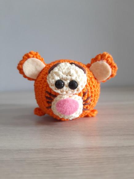 Tigrão em Amigurumi