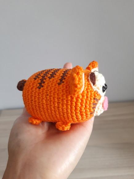 Tigrão em Amigurumi