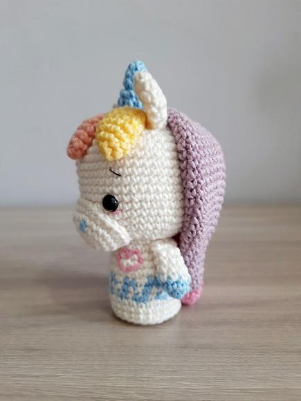 Unicórnio em Amigurumi
