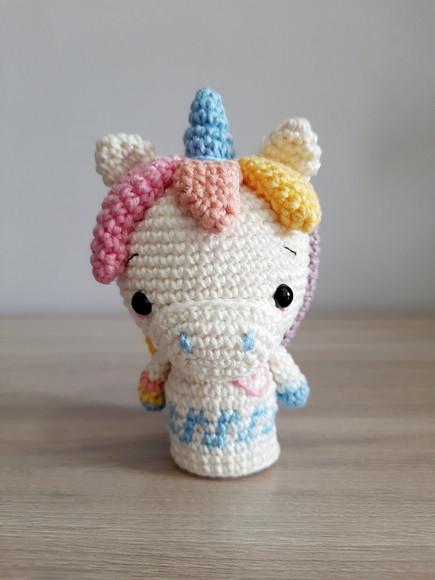 Unicórnio em Amigurumi