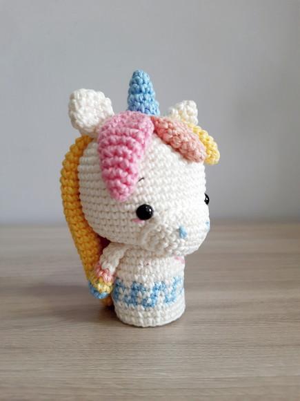 Unicórnio em Amigurumi