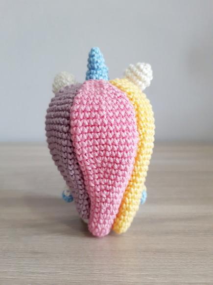 Unicórnio em Amigurumi