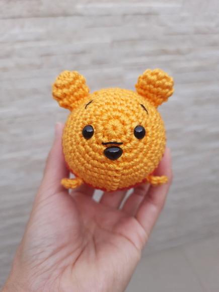 Ursinho Pooh em Amigurumi