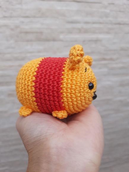 Ursinho Pooh em Amigurumi