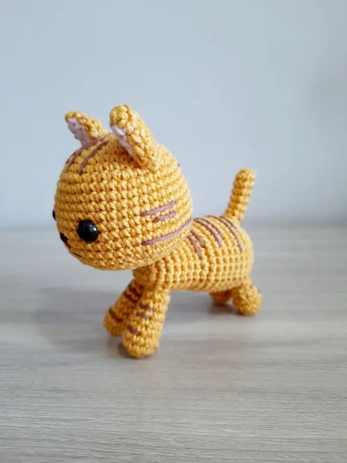 Gatinho em Amigurumi