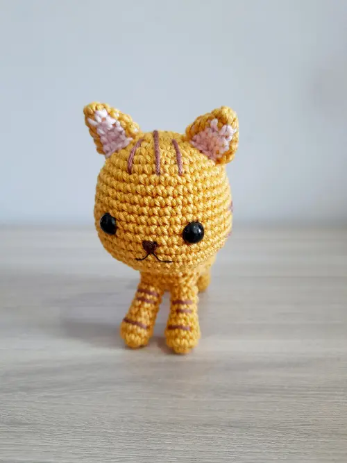 Gatinho em Amigurumi