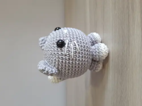 Gatinho Bola Amigurumi