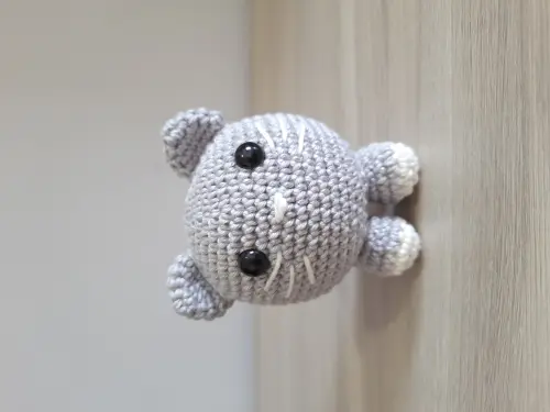 Gatinho Bola Amigurumi
