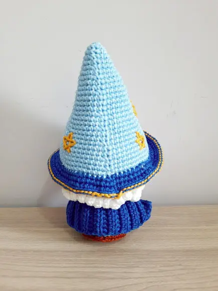 Astrônomo em Amigurumi