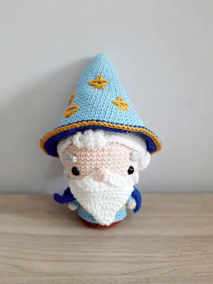 Astrônomo em Amigurumi