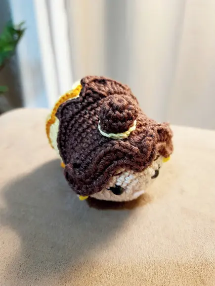 Bela em Amigurumi