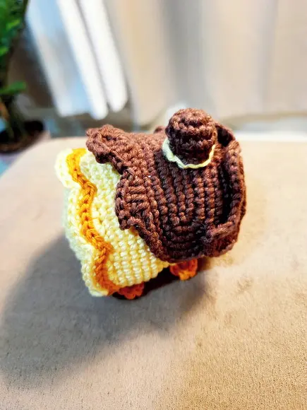 Bela em Amigurumi