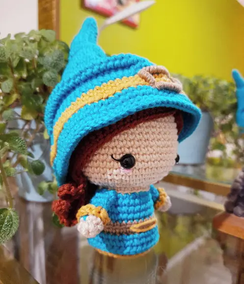 Bruxinha em Amigurumi