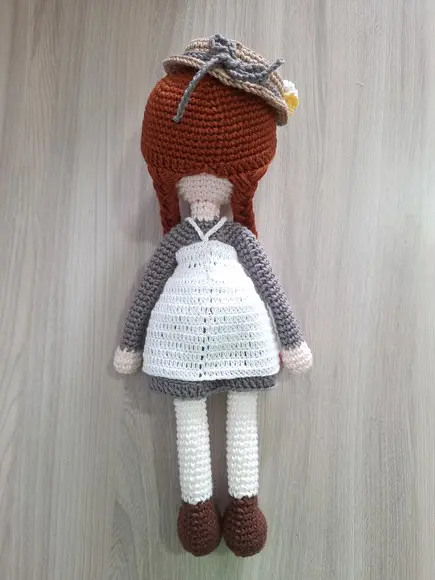 Boneca Anne em Amigurumi
