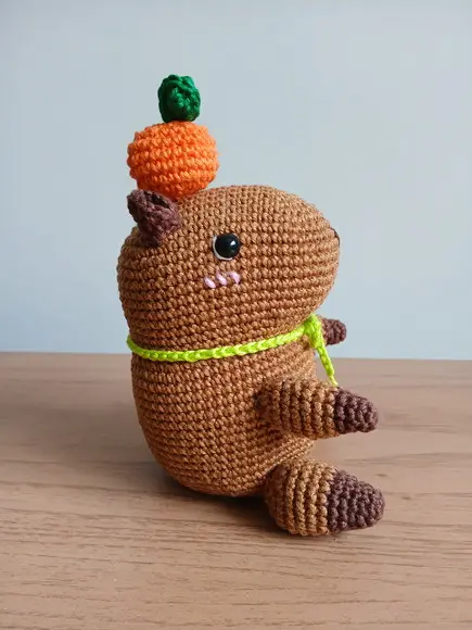 Capivara Amigurumi