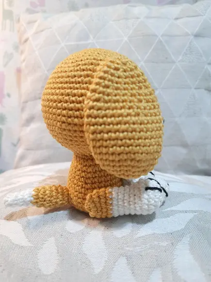 Cão Amigurumi