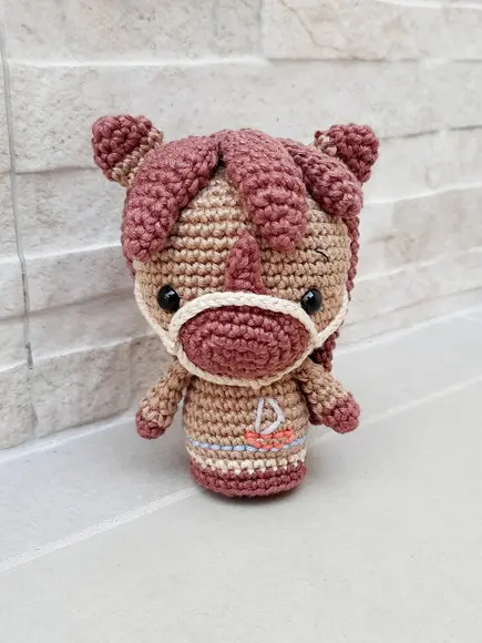 Cavalinho em Amigurumi