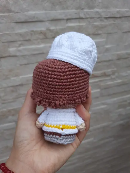 Chef em Amigurumi
