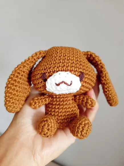 Cinnamoroll Capuccino em Amigurumi